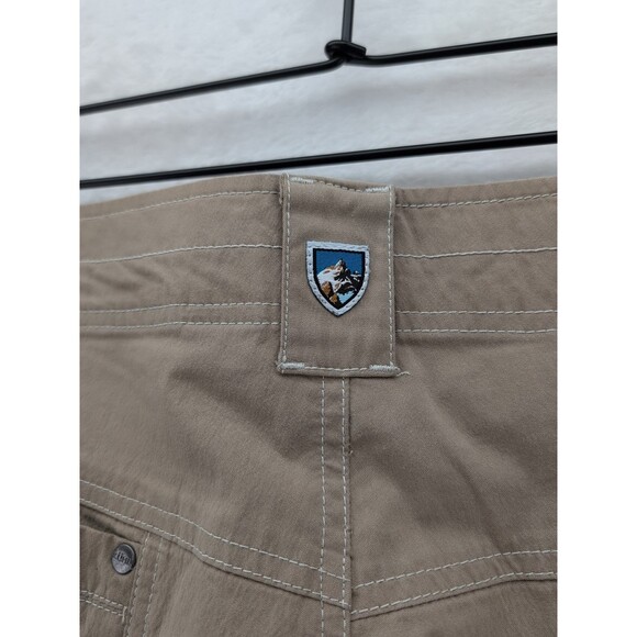 Kuhl Renegade Cargo Hiking Pants 36x32 Lightweight Beige Stretchy Breathable - Picture 15 of 16